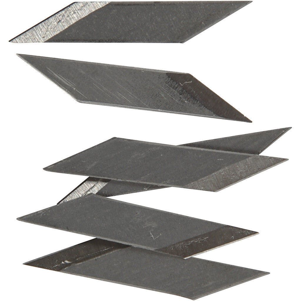 Reservemesjes, B: 3 mm, 50 stuk/ 1 doos [HOB-11604]