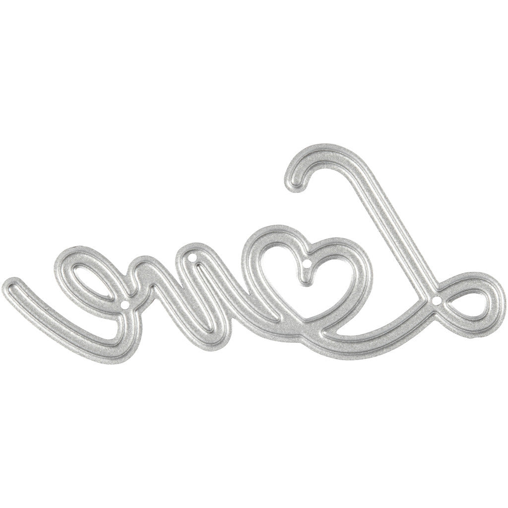 Snijmal, Love, afm 69x30,5 mm, 1 stuk [HOB-118003]