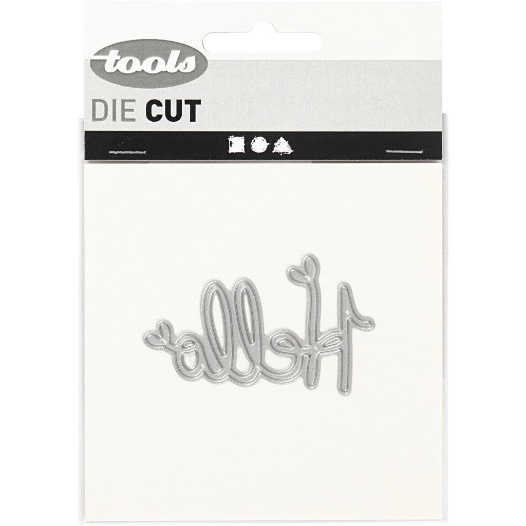 Snijmal, Hello, afm 59x36 mm, 1 stuk [HOB-118004]