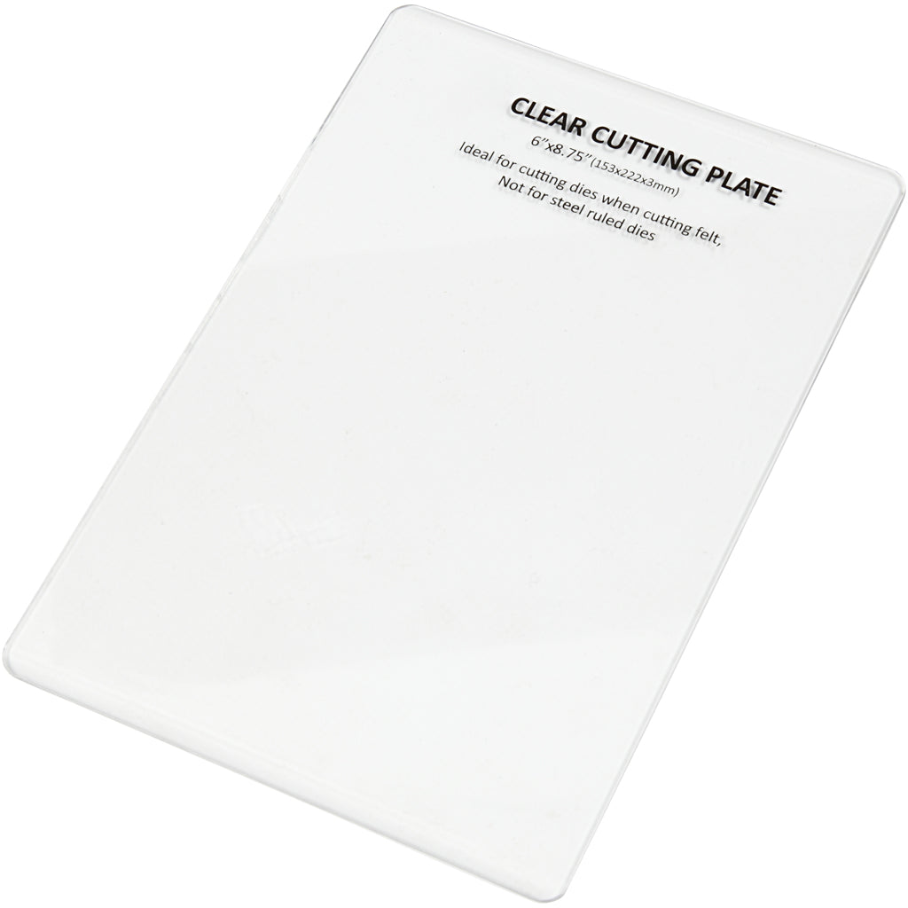 Snijplaat acryl, afm 22,2x15,3 cm, dikte 3 mm, 1 stuk [HOB-11800]