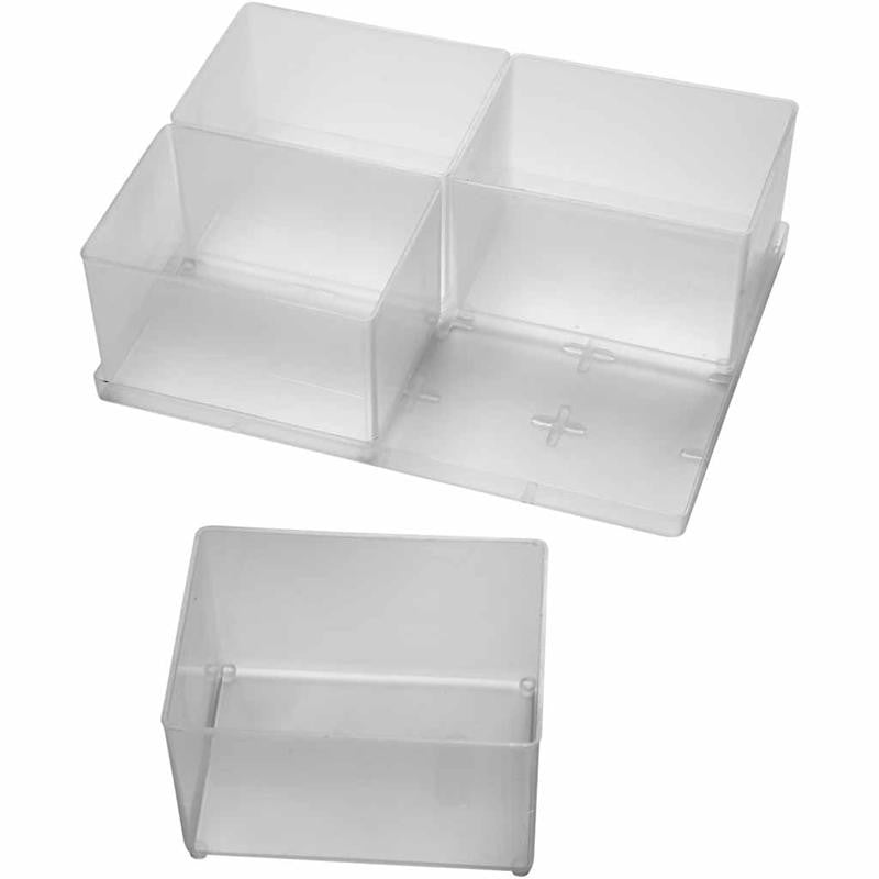 Inzet Box, afm BA7-1, H: 80 mm, afm 109x79 mm, 4 stuk/ 1 doos [HOB-13410]