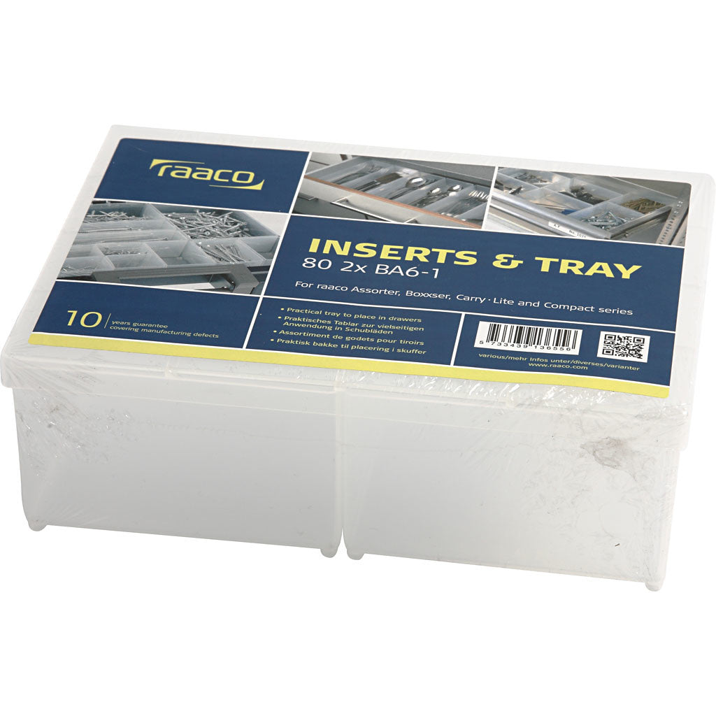 Inzet Box, afm BA6-1, H: 80 mm, afm 157x109 mm, 2 stuk/ 1 doos [HOB-13413]