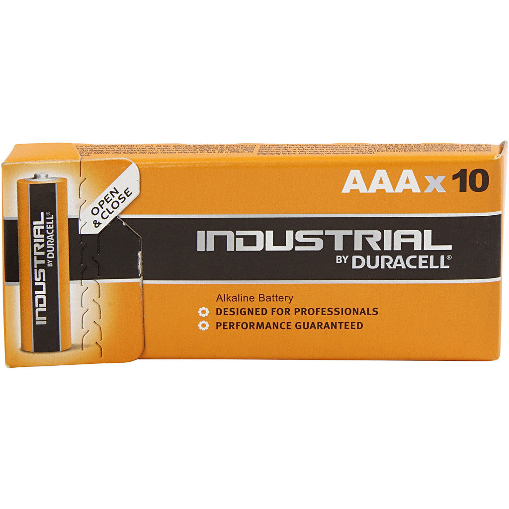 Batterijen, afm AAA, 10 stuk/ 1 doos [HOB-14002]