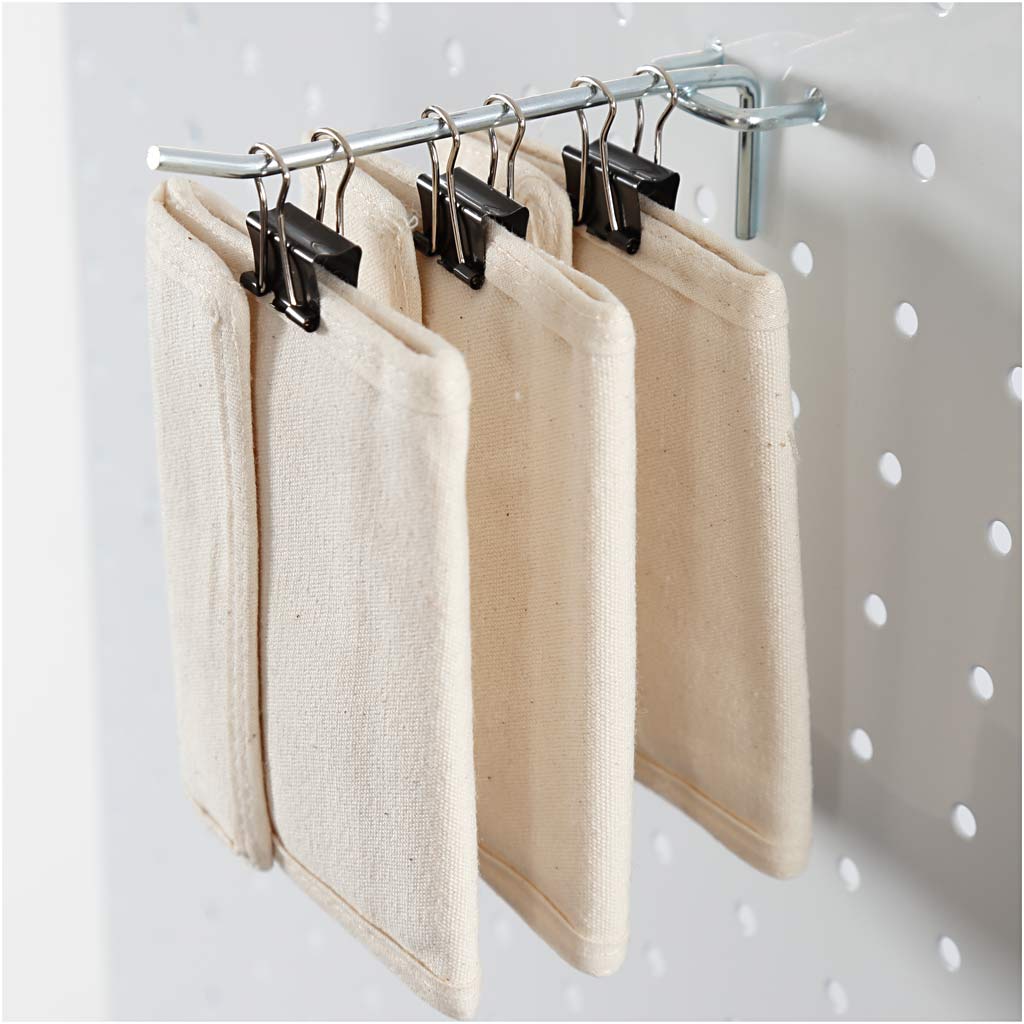 Foldback clips, B: 19 mm, zwart, 40 stuk/ 1 doos [HOB-14208]