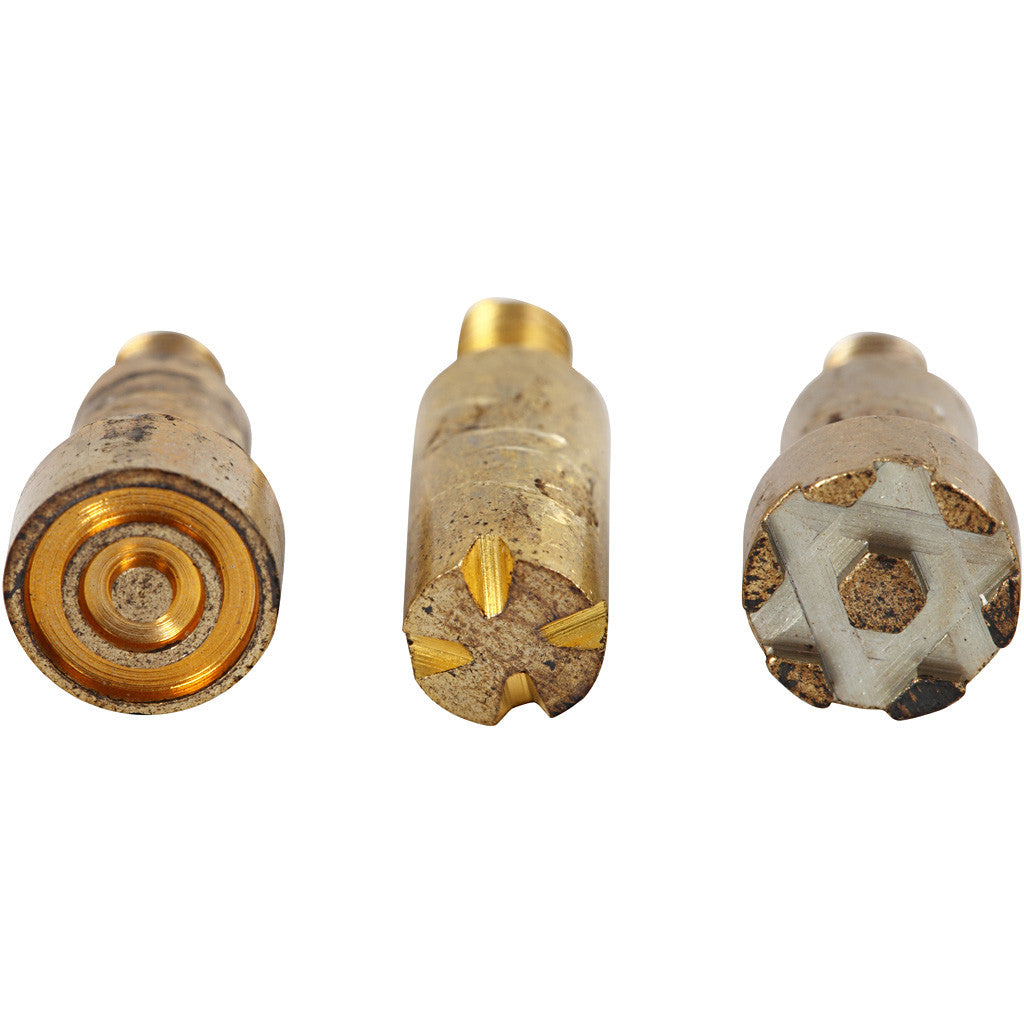 Houtbranden Set, afm 19x3 cm, EU, zwart, rood, 1 stuk [HOB-15131]