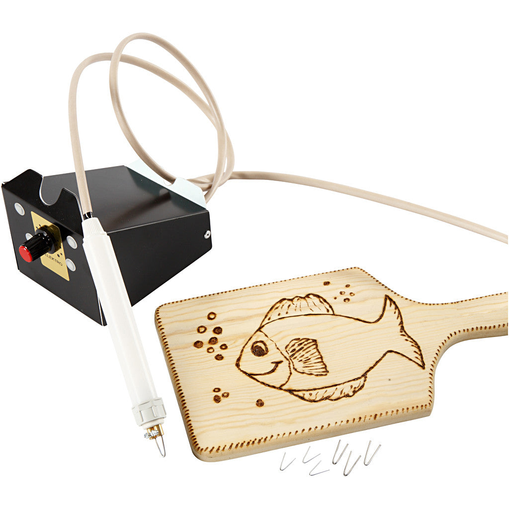 Pyrografie / Houtbranden set GS 1E, 400-450 °C, 1 stuk [HOB-15136]
