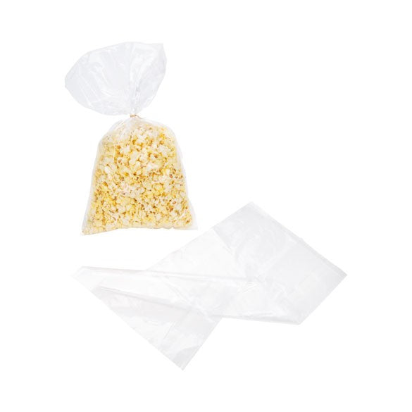 Plastic Zakken 25,4x10,2x50,8cm met zijvouw (200 stuks) [1GE10420]