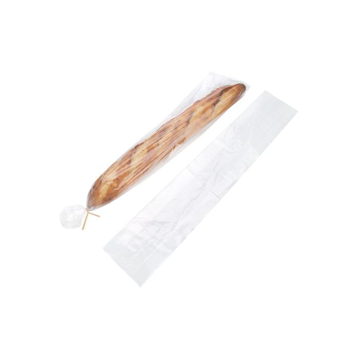 Plastic Zakken 11,5x6,5x61cm met zijvouw (500 stuks) [1GE4224]