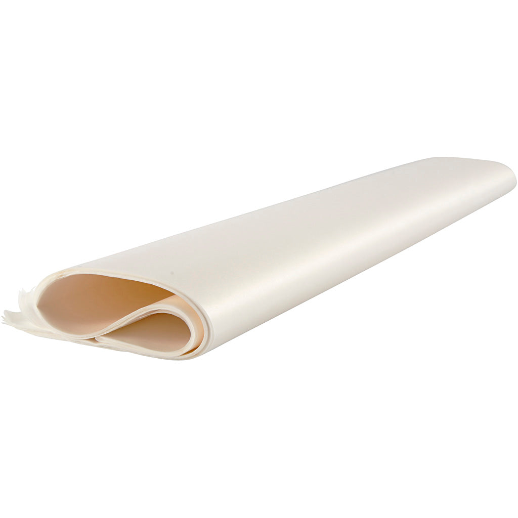 Tissuepapier, wit, 50x70 cm, 14 gr, 25 vel/ 1 doos [HOB20860]