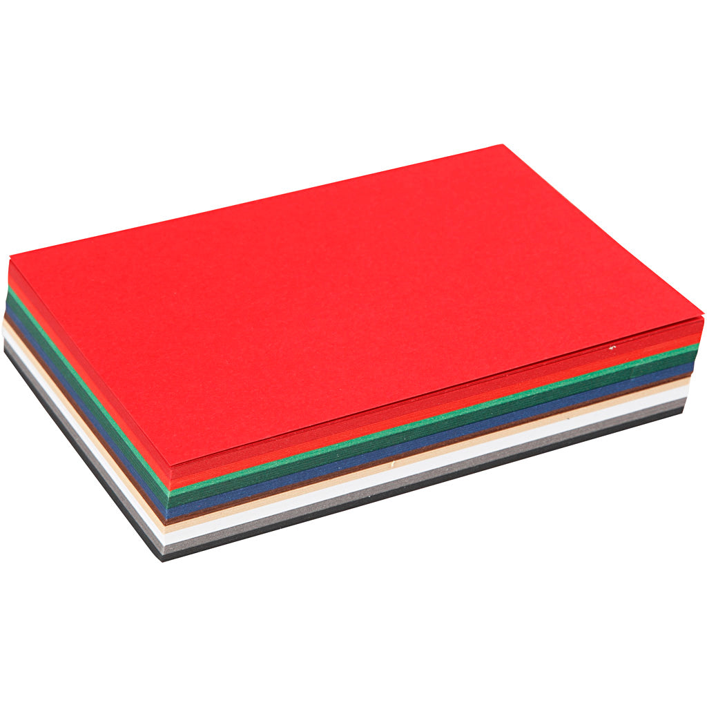 Christmas Card, A6, sheet 105x148 mm, 180 g, assorted colours, 120 ass sheets