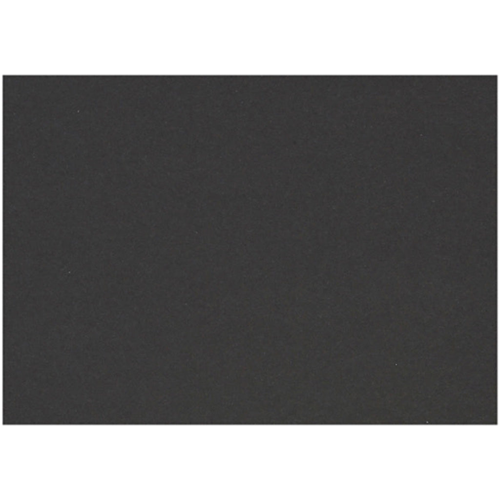 Card, A6, sheet 105x148 mm, 200 g, black, 100 sheet