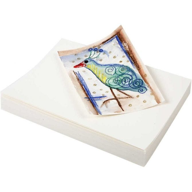 Watercolour Paper, A5 148x210 mm,  200 g, 100sheets