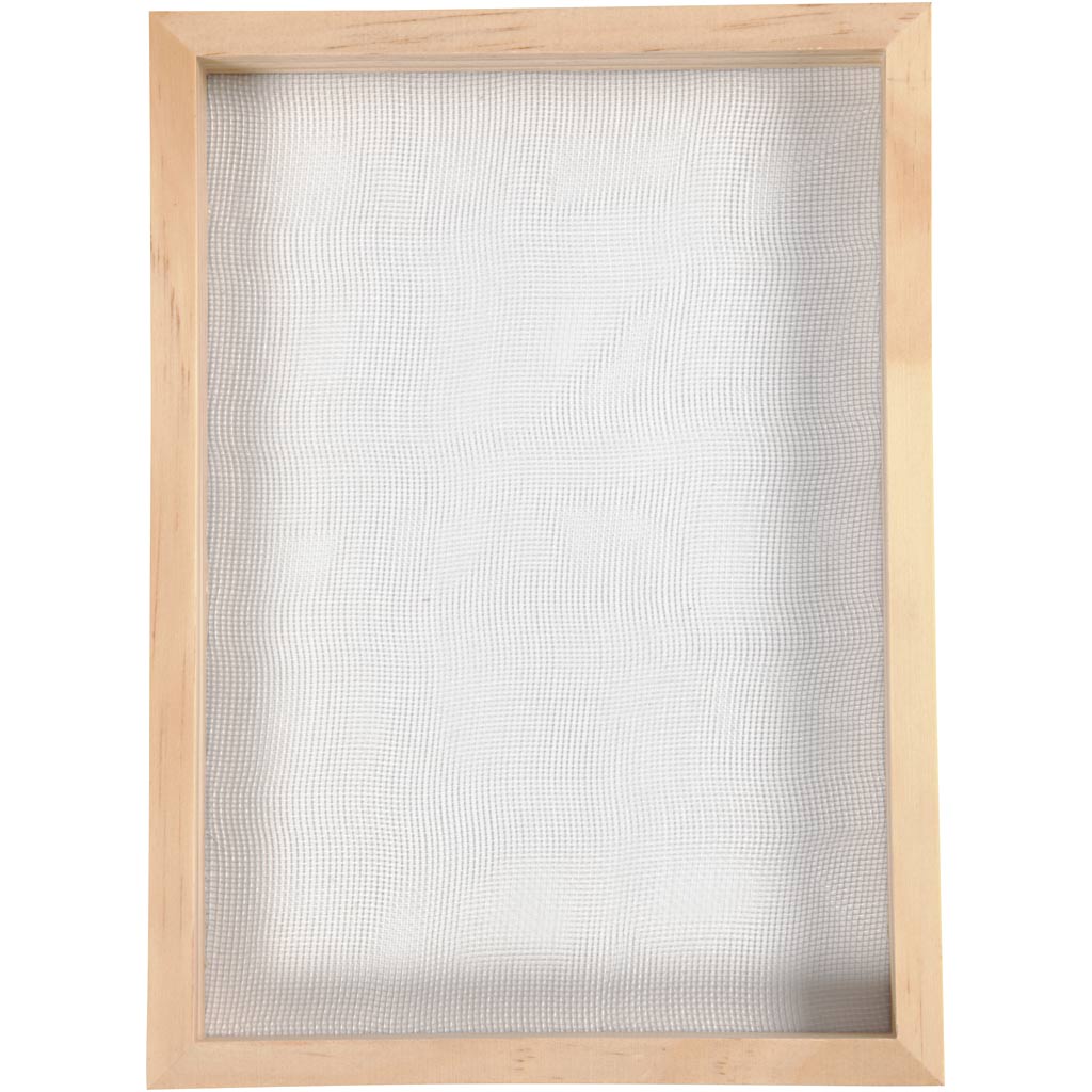 Papiermal met enkel frame, A5, afm 23x17x2cm cm, 20 mesh, 1 stuk [HOB-22797]
