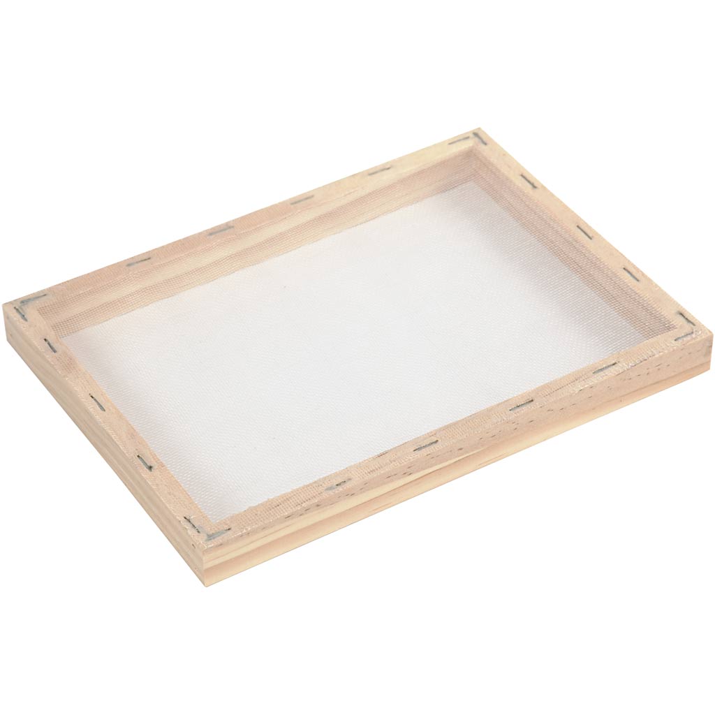Papiermal met enkel frame, A5, afm 23x17x2cm cm, 20 mesh, 1 stuk [HOB-22797]