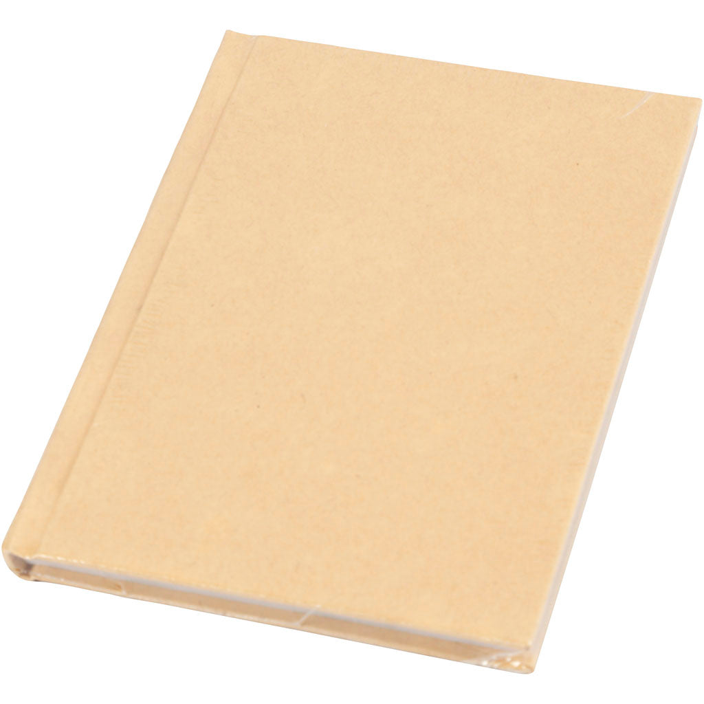 Notitieboek, A6, vel 105x148 mm, 60 gr, bruin, 1 stuk [HOB-264570]