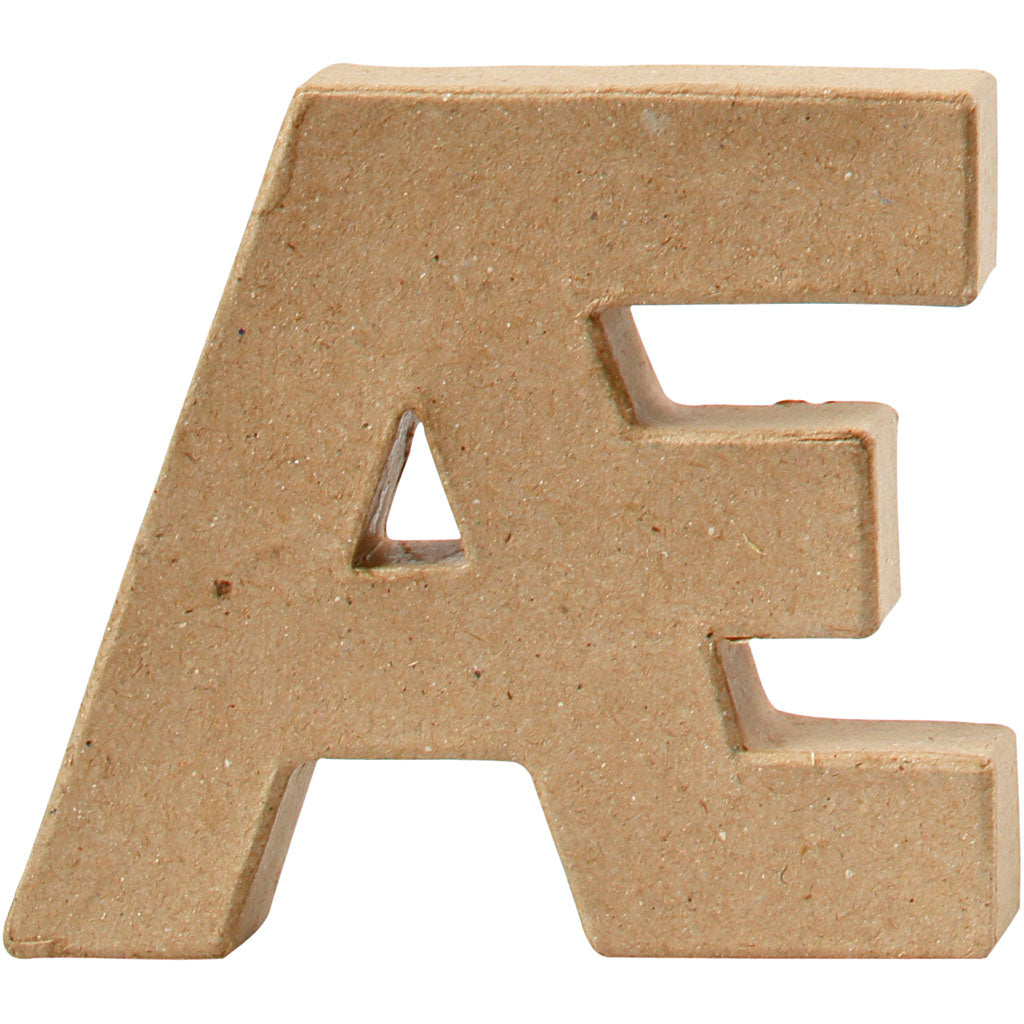 Letter, Æ, H: 10 cm, thickness 2 cm