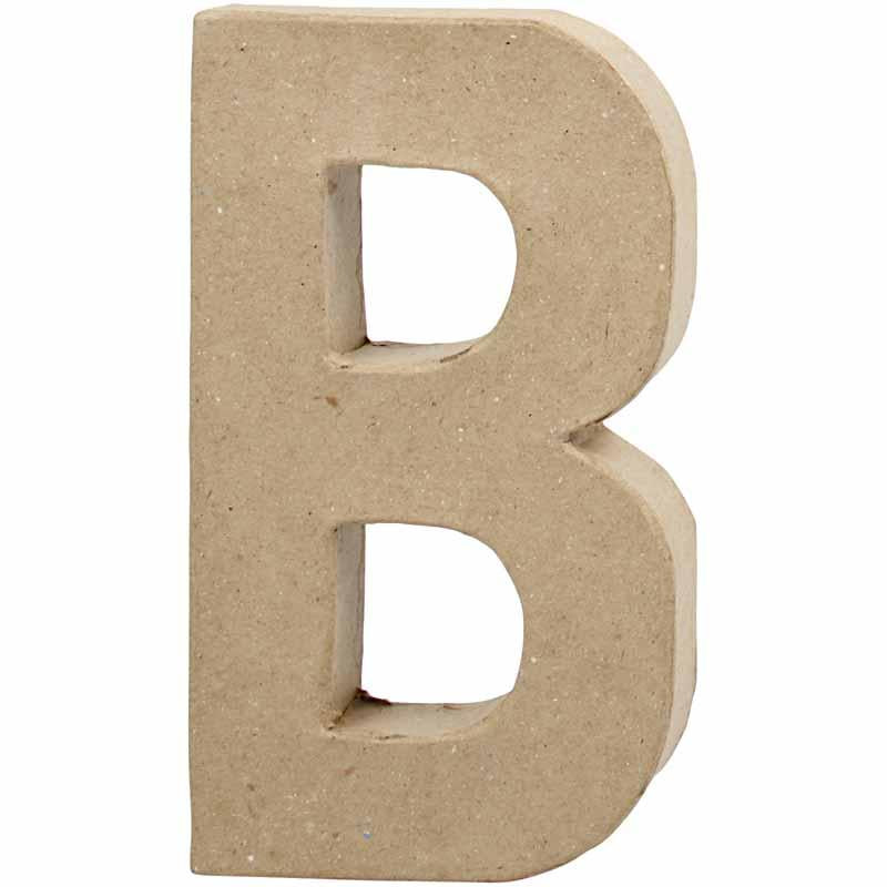 Letter, B, H: 20,5 cm, W: 11,5 cm, thickness 2,5 cm