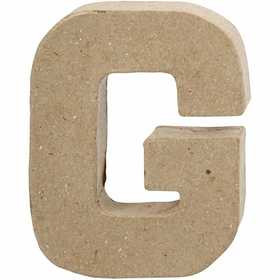 Letter, G, H: 10 cm, B: 7,7 cm, dikte 1,7 cm, 1 stuk [HOB-26645]