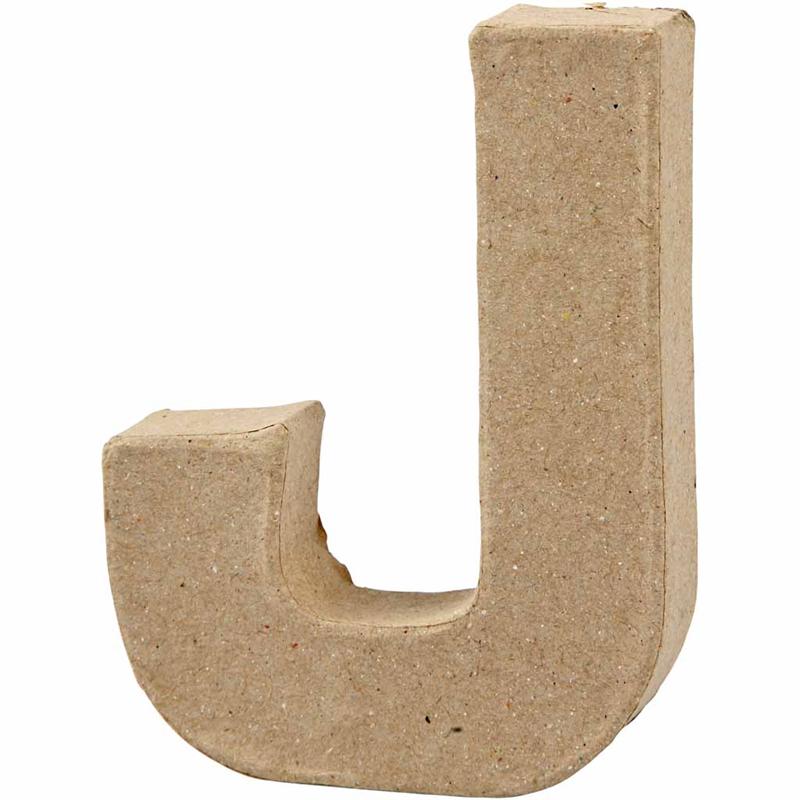 Letter, J, H: 10 cm, B: 8 cm, dikte 1,7 cm, 1 stuk [HOB-26648]
