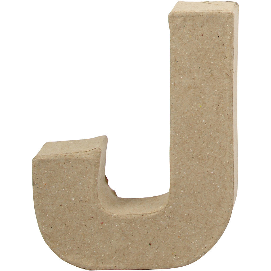 Letter, J, H: 10 cm, B: 8 cm, dikte 1,7 cm, 1 stuk [HOB-26648]