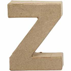 Letter, Z, H: 10 cm, B: 7,5 cm, dikte 1,7 cm, 1 stuk [HOB-26664]