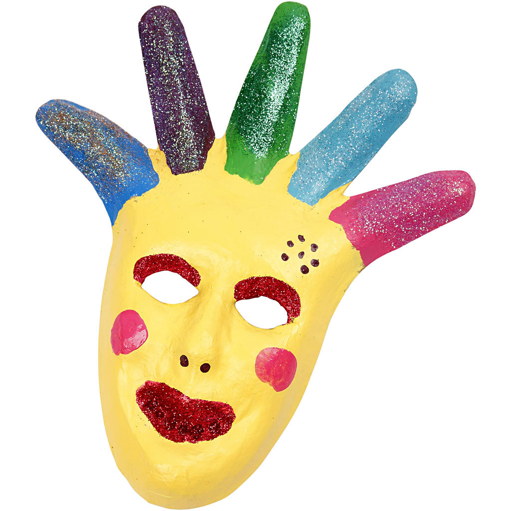 Maskers, H: 12-21 cm, 6 stuk/ 1 doos [HOB-26712]