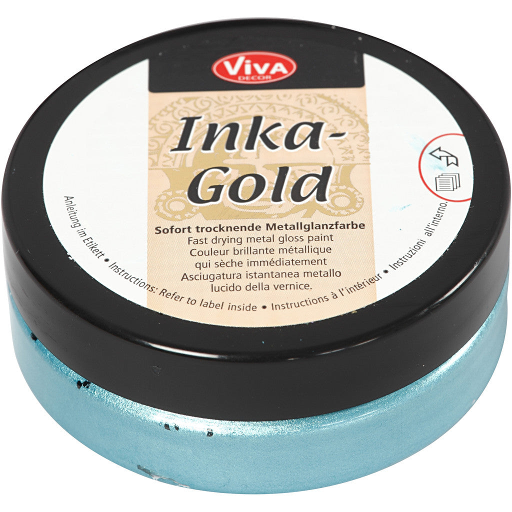 Inka-Gold, turquoise, 50 ml/ 1 Doosje [HOB-26921]