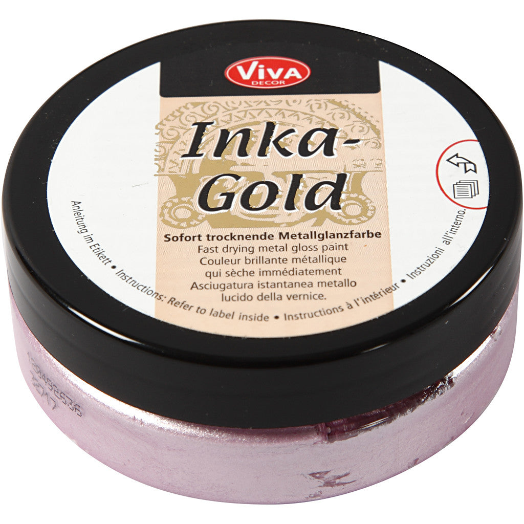 Inka-Gold, rose quartz, 50 ml/ 1 Doosje [HOB-26923]