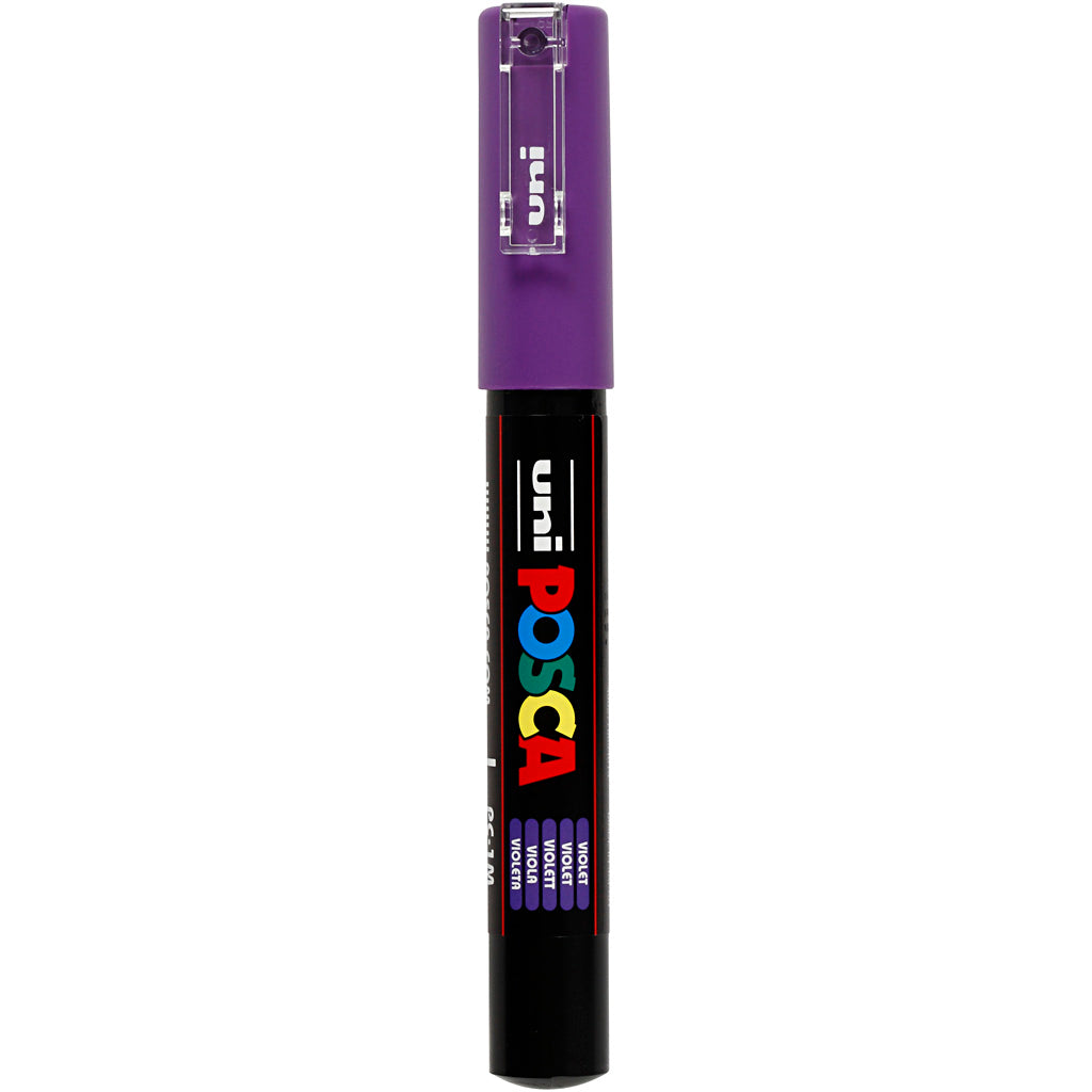 Posca Marker, no. PC-1M, line 0,7 mm, extra-fine, violet