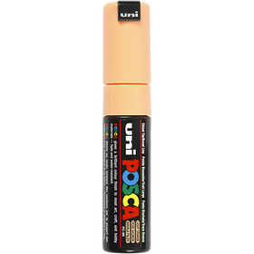 Posca Marker, afm PC-8K, lijndikte 8 mm, breed, pale orange, 1 stuk [HOB-278030]