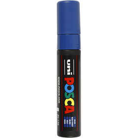 Posca Marker, afm PC-17K, lijndikte 15 mm, extra breed, blauw, 1 stuk [HOB-279041]