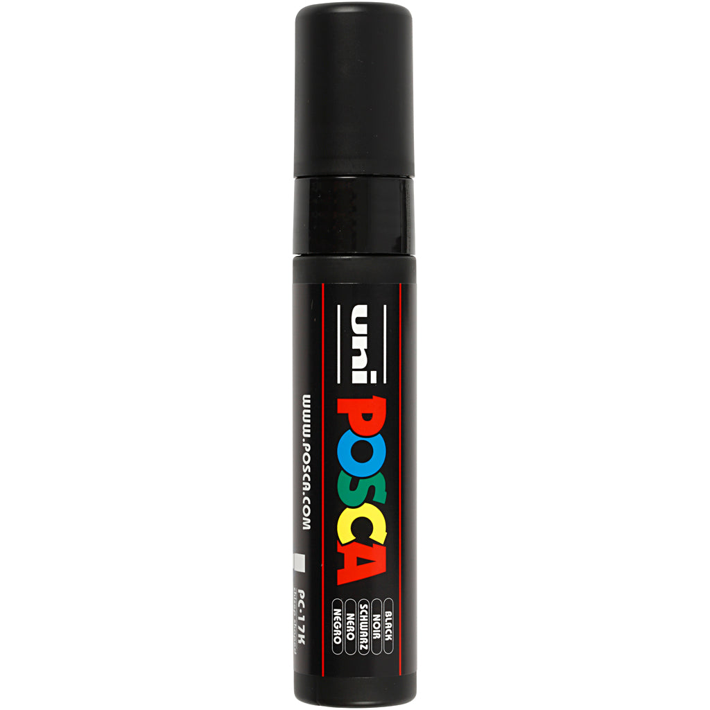 Posca Marker, no. PC-17K, line 15 mm, extra broad, black