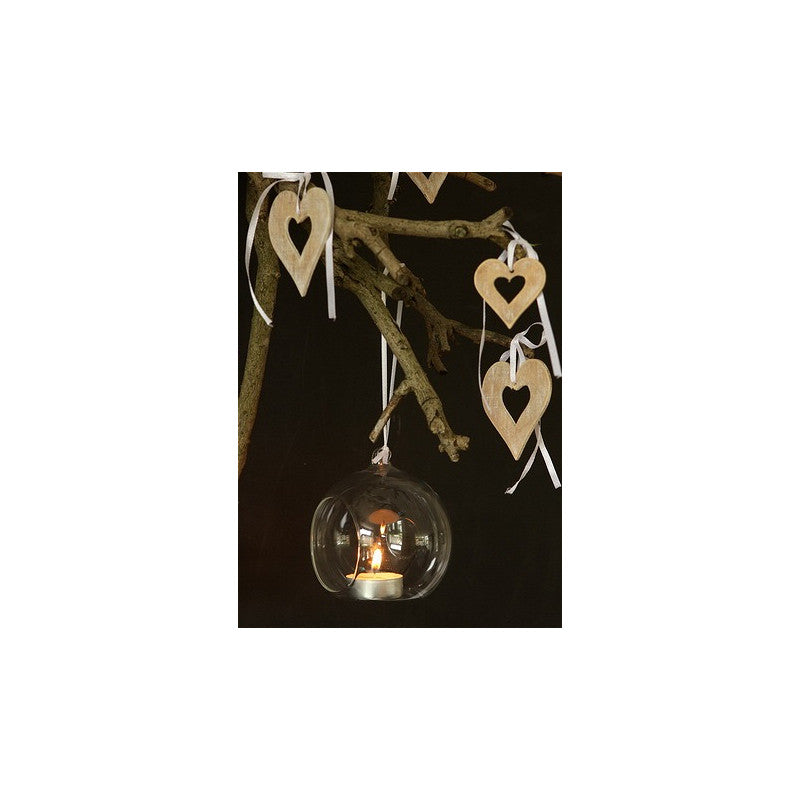 Glazen bol voor theelichtje Ø6cm x 8cm (12 stuks) [IFS-28049]