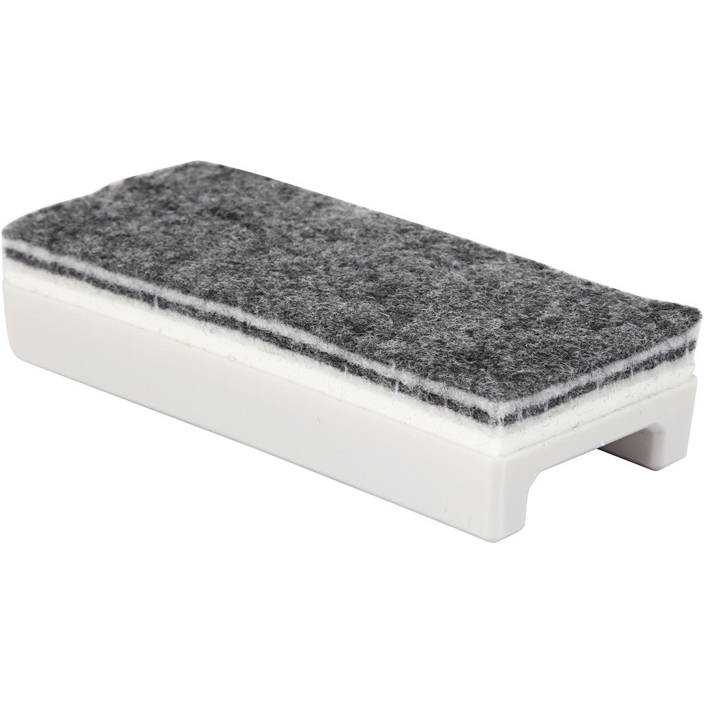 Whiteboard wisser, L: 14 cm, B: 6 cm, 1 stuk [HOB-28246]