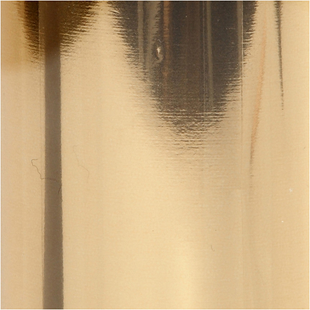 Deco folie, B: 15,5 cm, dikte 0,02 mm, goud, 50 cm/ 1 rol [HOB-283561]