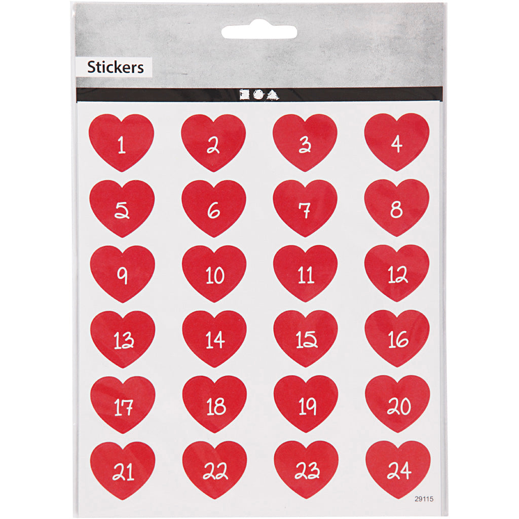 Stickers, vel 15x16,5 cm, 1 vel [HOB-291151]