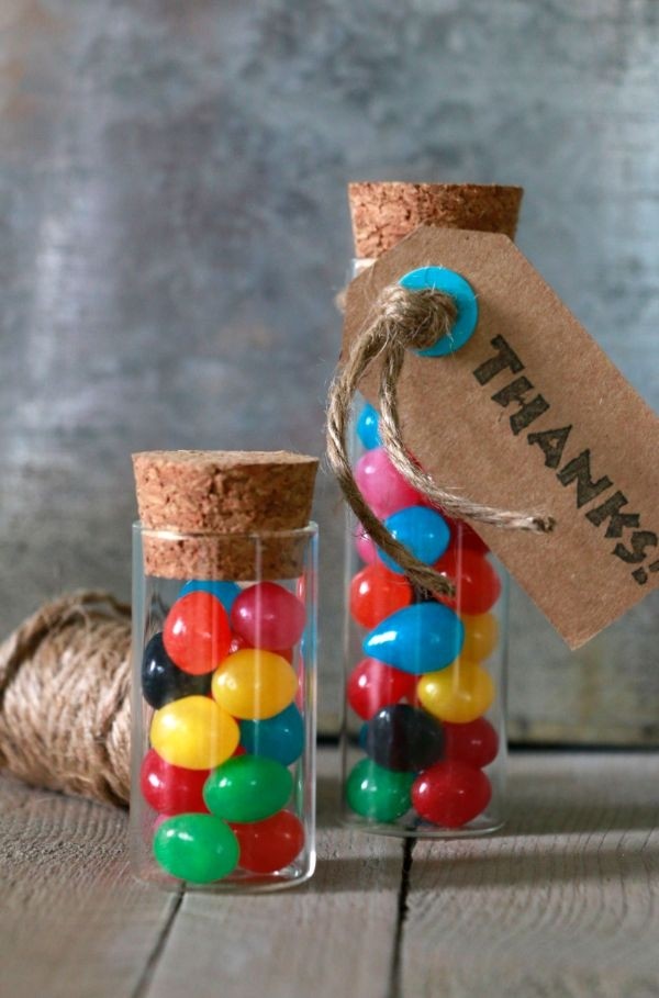 Glazen reageerbuisjes met kurk Ø3cm H: 10 cm  (12 st.) [IFS-29142]