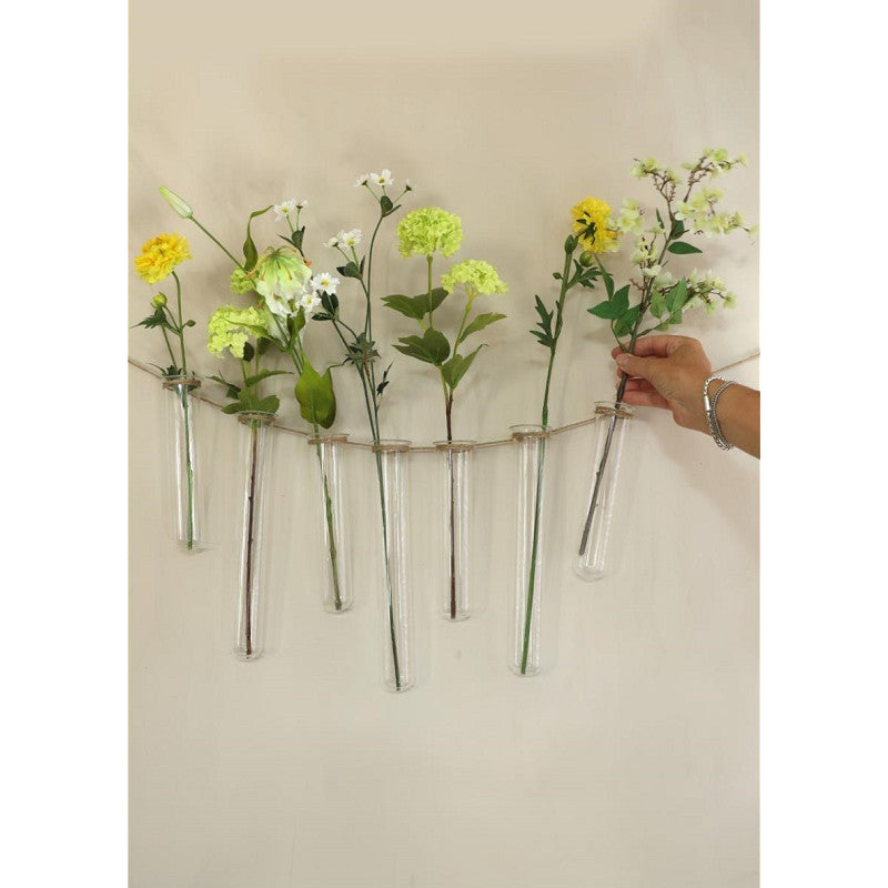 Glazen reageerbuis Ø4 h.20cm met ring Ø5 cm (6 stuks) [IFS-29207]