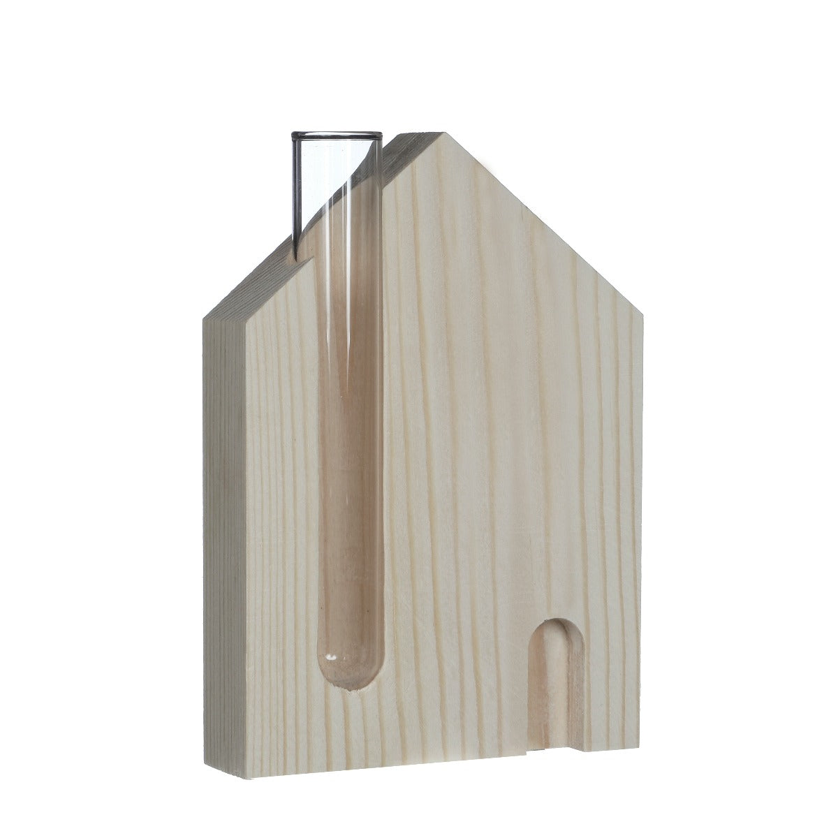 Huis standaard met reageerbuis 14cm hoog (6 st.) [IFS-29649]