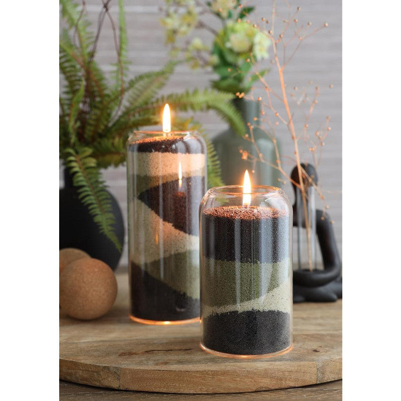 Glazen terrarium Sienna Ø8,5 h.24 cm (6 stuks) [IFS-29715]