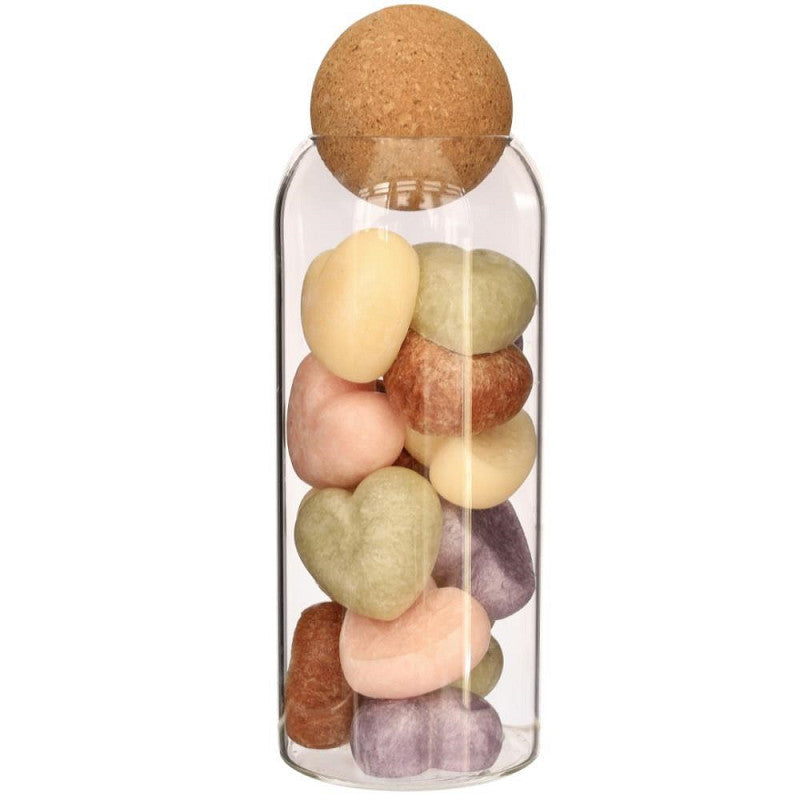 Glazen terrarium Sienna Ø8,5 h.24 cm (6 stuks) [IFS-29715]