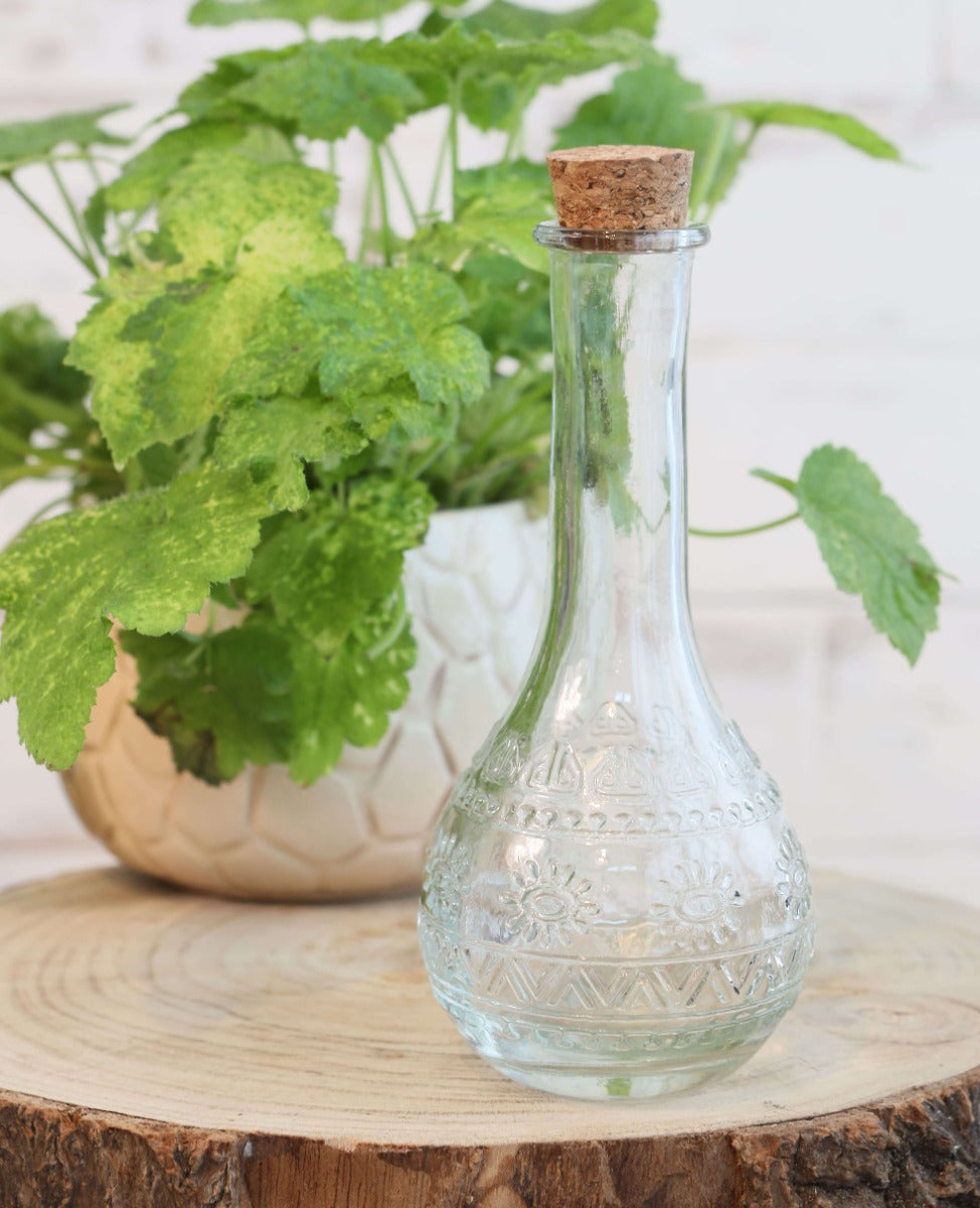 Bloemenvaasje Parijs Ø7,5cm en 16cm hoog Helder (12 st.) [IFS-29720]