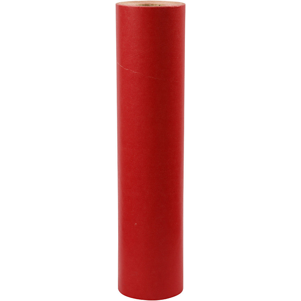 Cadeaupapier, B: 50 cm, 60 gr, rood, 100 m/ 1 rol [HOB-20281]