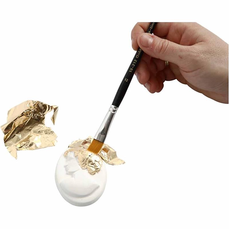 Imitatie bladmetaal, vel 16x16 cm, goud, 0,625 m2, 25 vel/ 1 doos [HOB-20481]