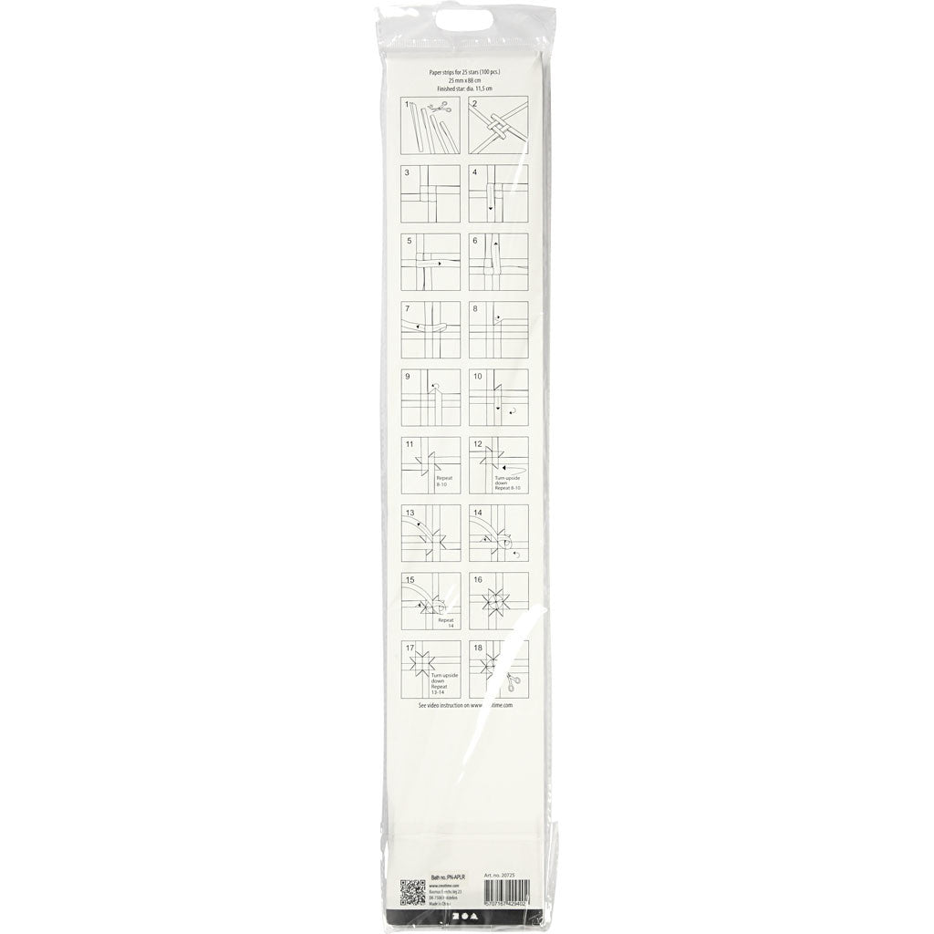 Vlechtstroken, L: 73 cm, B: 25 mm, d 11,5 cm, zilver, 100 stroken/ 1 doos [HOB-20725]