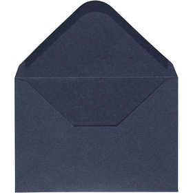 Enveloppen, afmeting envelop 11,5x16 cm, 110 gr, blauw, 10 stuk/ 1 doos [HOB-217014]