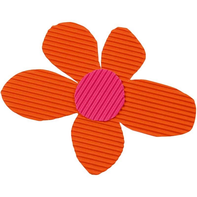 Ribbelkarton, vel 50x70 cm, 80 gr, diverse kleuren, 15 vel/ 1 doos [HOB-21926]