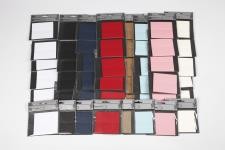 Naamkaarten, afm 9x4 cm, 220 gr, diverse kleuren, 8x10 doos/ 1 doos [HOB-220023]