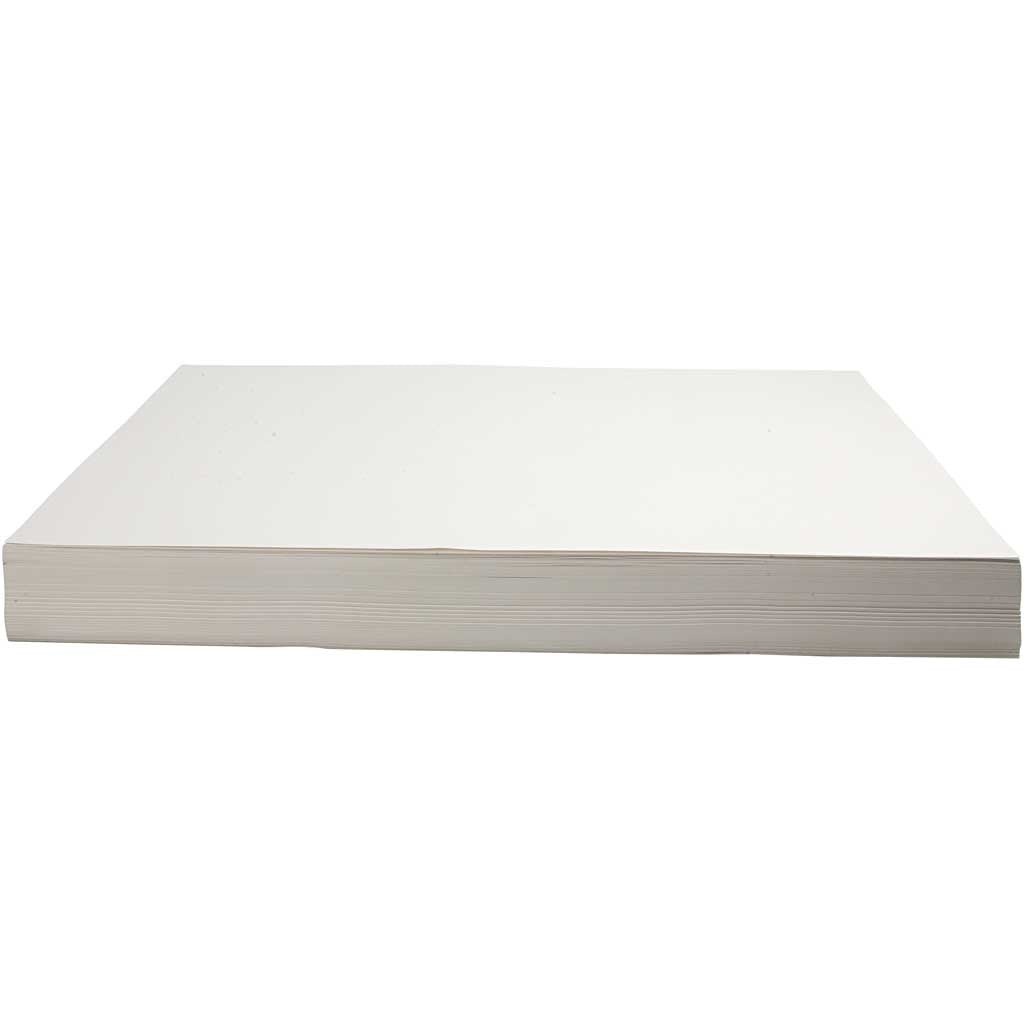 Kraft-papier, A2, 420x594 mm, 100 gr, wit, 500vel/ 1 doos [HOB-22144]