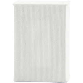 Mini Canvas, afm 6x4x1 cm, wit, 2 stuk/ 1 doos [HOB-22336]
